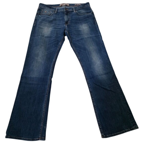 GUESS LOS ANGELES 1981 REGULAR BOOT 36X32 BLUE JEANS - Picture 1 of 15